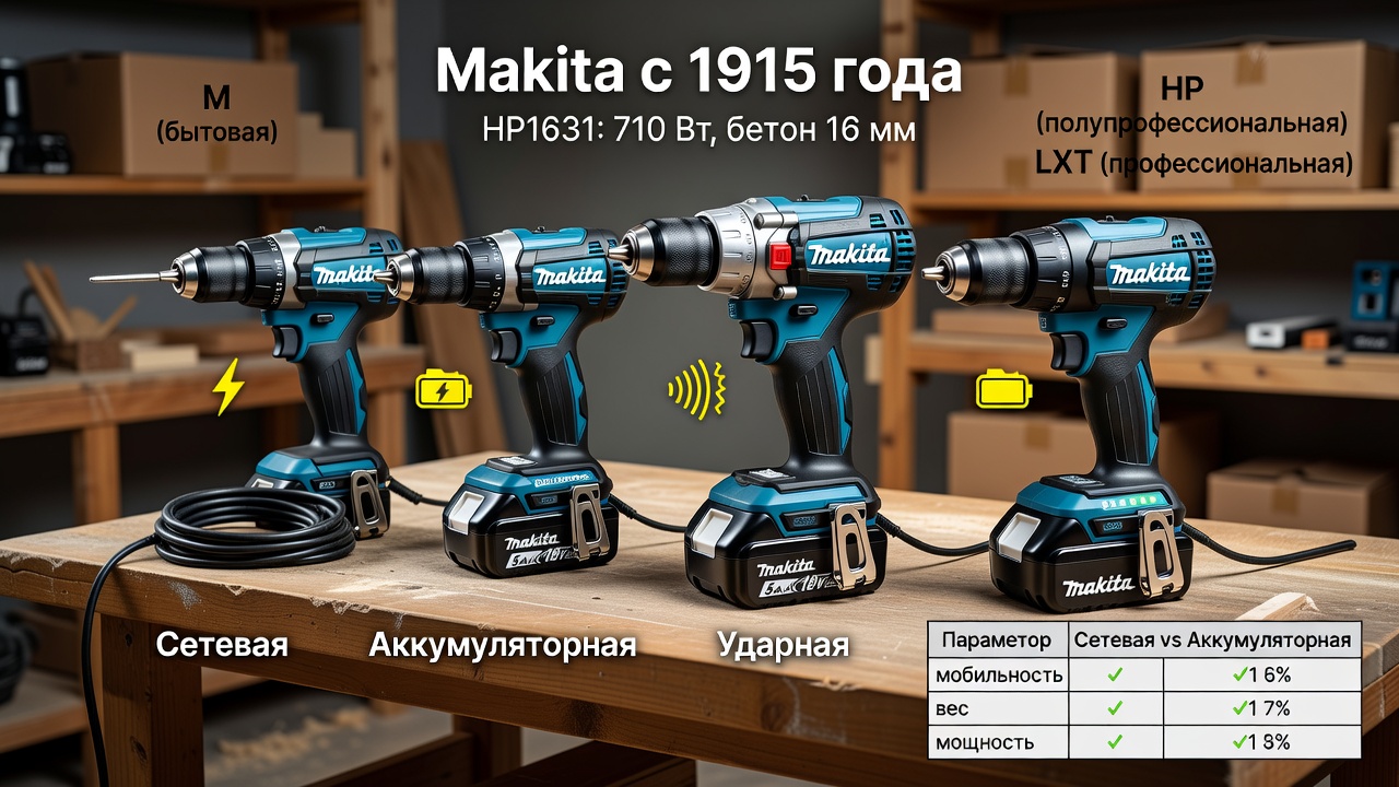 Гайд покупателя: Дрель Makita без лишних трат
